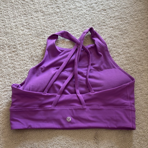 Lululemon High Neck Energy Bra | 12 - Picture 2 of 3